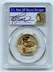 2019 P $1 Sacagawea Dollar Coin Currency Pos A PCGS SP70 Thomas Cleveland Native