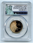 2019 S $1 American Innovation Dollar Reverse Proof DE Stars PCGS PR70 Exclusive