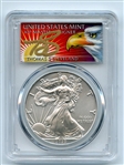 2020 $1 American Silver Eagle 1oz PCGS MS70 FDOI Thomas Cleveland Eagle