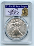 2020 $1 American Silver Eagle 1oz PCGS MS70 FS 1 of 1000 Thomas Cleveland Native
