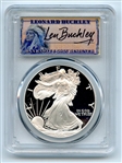 1996 P $1 Proof American Silver Eagle 1oz PCGS PR69DCAM Leonard Buckley