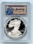 2011 W $1 Proof American Silver Eagle 1oz PCGS PR69DCAM Leonard Buckley