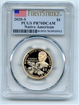 2020 S $1 Sacagawea Dollar PCGS PR70DCAM First Strike