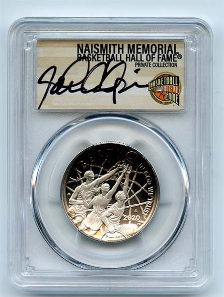 2020 S 50C Basketball Hall of Fame Commemorative PCGS PR70DCAM FS John Caliparri