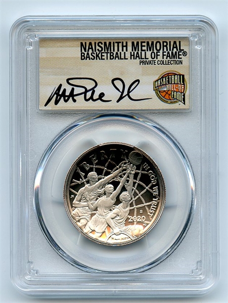 2020 S 50C Basketball Hall Fame Commemorative PCGS PR70DCAM FDOI Magic Johnson