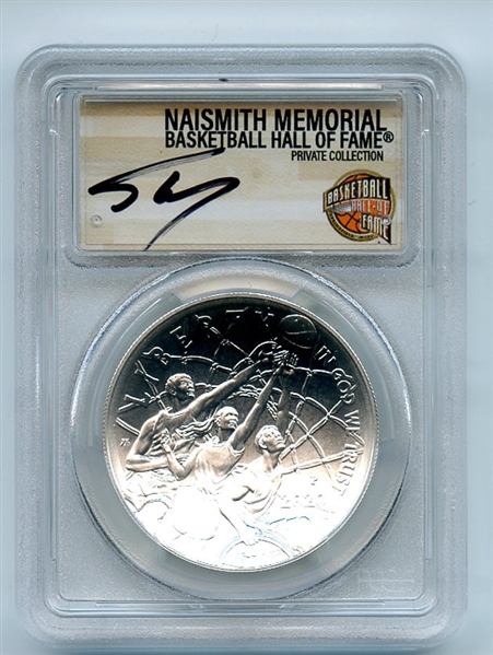 2020 P $1 Basketball Hall Fame Silver Commemorative PCGS MS70 Shaquille O'Neal