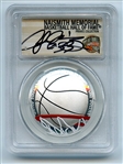 2020 P $1 Colorized Basketball Hall of Fame PCGS PR70DCAM FDOI Alonzo Mourning