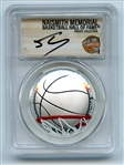 2020 P $1 Colorized Basketball Hall of Fame PCGS PR70DCAM FDOI Shaquille ONeal