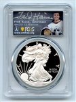 2020 S $1 Proof American Silver Eagle 1oz PCGS PR70DCAM FDOI Fred Haise