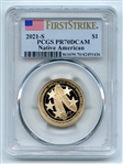2021 S $1 Sacagawea Dollar PCGS PR70DCAM First Strike