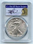 2018 $1 American Silver Eagle 1oz PCGS MS70 Thomas Cleveland Native