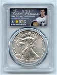 2018 $1 American Silver Eagle 1oz PCGS MS70 Fred Haise