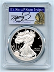 2020 W $1 American Silver Eagle Congratulations PCGS PR69DCAM Cleveland Native
