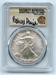 2003 $1 American Silver Eagle 1oz Dollar PCGS MS70 Robert Parish