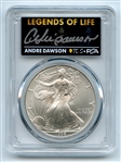1996 $1 American Silver Eagle PCGS PSA MS69 Legends of Life Andre Dawson