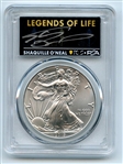 2019 $1 American Silver Eagle PCGS PSA MS70 Legends of Life Shaquille ONeal