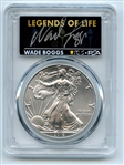 2016 (S) $1 American Silver Eagle PCGS PSA MS70 Legends of Life Wade Boggs