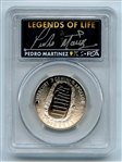 2019 S 50C Apollo 11 Commemorative PCGS PR70DCAM Legends of Life Pedro Martinez
