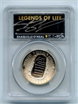 2019 S 50C Apollo 11 Commemorative PCGS PR70DCAM Legends Life Shaquille ONeal