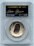 2019 S 50C Apollo 11 Commemorative PCGS PR70DCAM Legends of Life Pete Rose