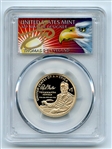 2022 S $1 Sacagawea Dollar PCGS PR70DCAM FDOI Thomas Cleveland Eagle