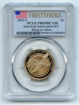 2022 S $1 American Innovation KY Bluegrass Music Dollar PCGS PR69DCAM FS