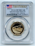 2022 S $1 American Innovation TN Tennessee Valley Dollar PCGS PR70DCAM FS
