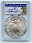2004 $1 American Silver Eagle 1oz Dollar PCGS MS70 First Strike Cleveland Native
