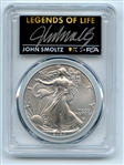 2023 $1 American Silver Eagle 1oz PCGS MS70 FS Legends of Life John Smoltz