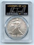 2023 $1 American Silver Eagle 1oz PCGS MS70 FS Legends of Life Alan Trammell