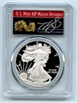 2008 W $1 Proof American Silver Eagle 1oz PCGS PR69DCAM Thomas Cleveland Arrows