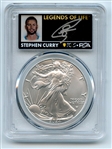 2024 $1 American Silver Eagle 1oz PCGS MS70 FS Legends of Life Stephen Curry