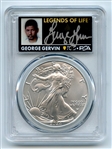 2024 $1 American Silver Eagle 1oz PCGS MS70 FS Legends of Life George Gervin