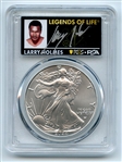 2024 $1 American Silver Eagle 1oz PCGS MS70 FS Legends of Life Larry Holmes