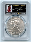 2024 $1 American Silver Eagle 1oz PCGS MS70 FS Legends of Life Dennis Rodman