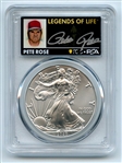 2020 $1 American Silver Eagle 1oz PCGS MS70 FS Legends of Life Pete Rose