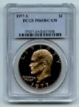 1977 S $1 Ike Eisenhower Dollar Proof PCGS PR69DCAM