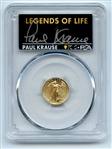 2021 $5 American Gold Eagle Type 2 PCGS PSA MS70 Legends of Life Paul Krause