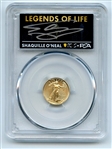 2021 $5 American Gold Eagle Type 2 PCGS PSA MS70 Legends Life Shaquille ONeal