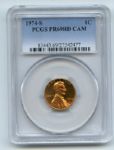 1974 S 1C Lincoln Cent Proof PCGS PR69DCAM