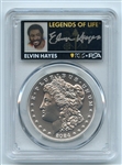 2024 $1 Silver Morgan Dollar PCGS MS70 AR Legends Life Elvin Hayes