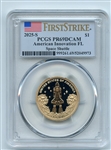 2025 S $1 American Innovation FL Space Shuttle Dollar PCGS PR69DCAM First Strike