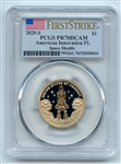 2025 S $1 American Innovation FL Space Shuttle Dollar PCGS PR70DCAM First Strike