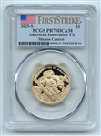 2025 S $1 American Innovation TX Mission Control Center Dollar PCGS PR70DCAM FS