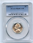 1970 S 5C Jefferson Nickel PCGS PR68CAM