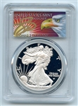 2025 W $1 Proof Silver Eagle Congratulation PCGS PR70DCAM Thomas Cleveland Eagle
