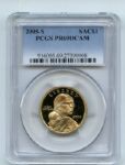 2005 S $1 Sacagawea Dollar PCGS PR69DCAM