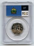 2001 S 25C Clad Vermont Quarter PCGS PR70DCAM