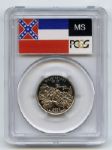 2002 S 25C Clad Mississippi Quarter PCGS PR70DCAM